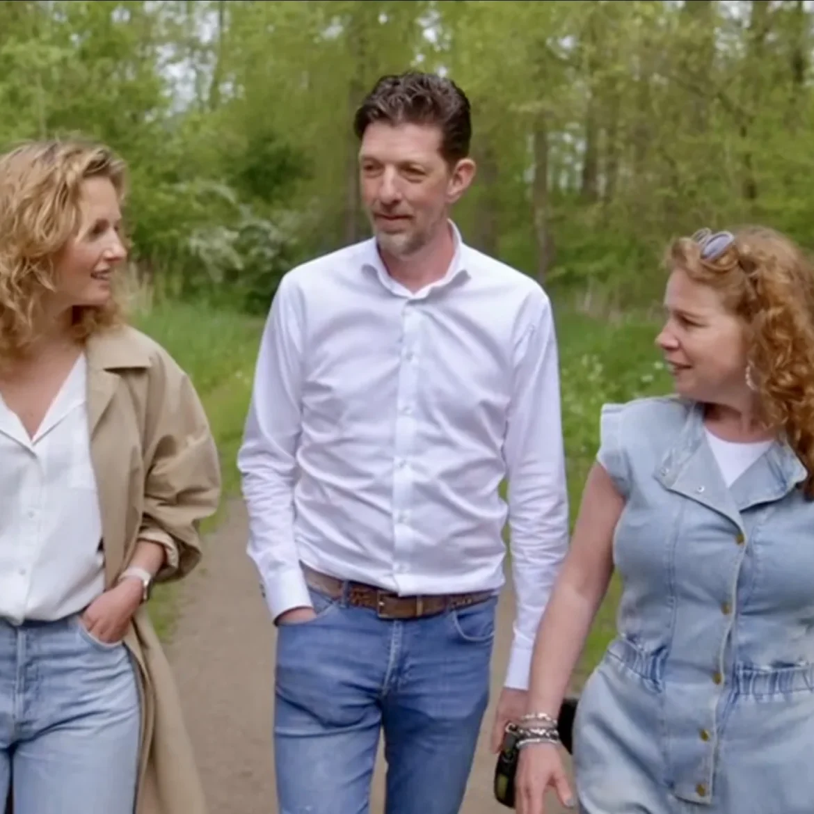 Amber en Raymond in 'Voor Hetzelfde Geld'