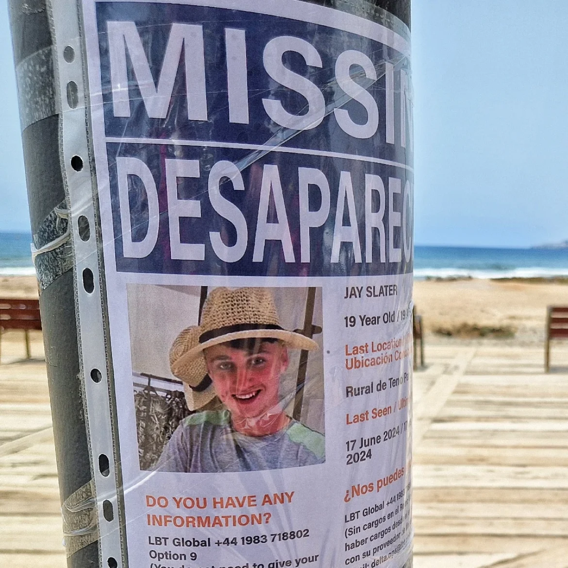 Levenloos lichaam gevonden, vermoedelijk vermiste Britse tiener Jay Slater