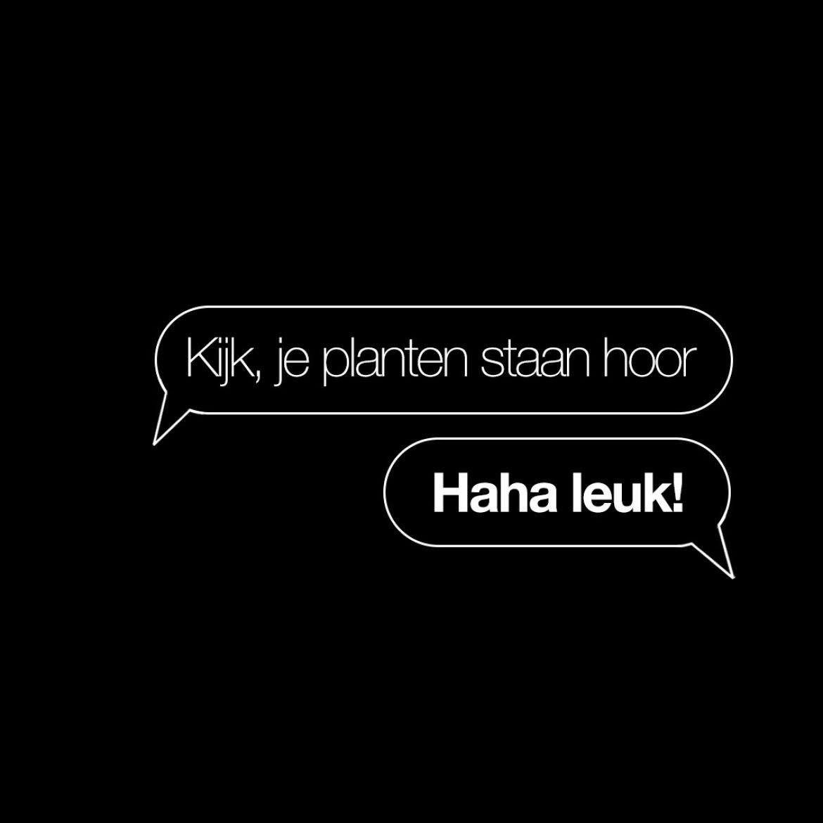 Het laatste appje van Sabine en Sanne