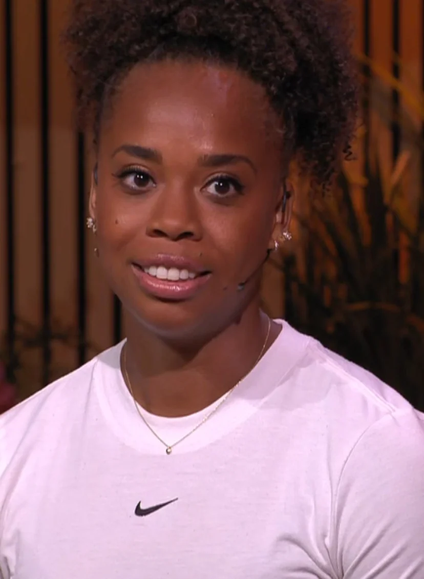 Estafetteloopster Jamile Samuel in De Oranjezomer