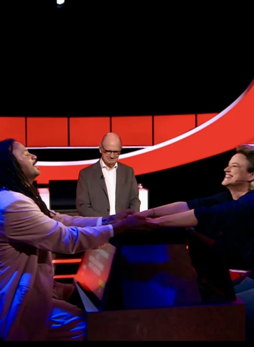 Gullie en Afke boven in de dagfinale van De Slimste Mens