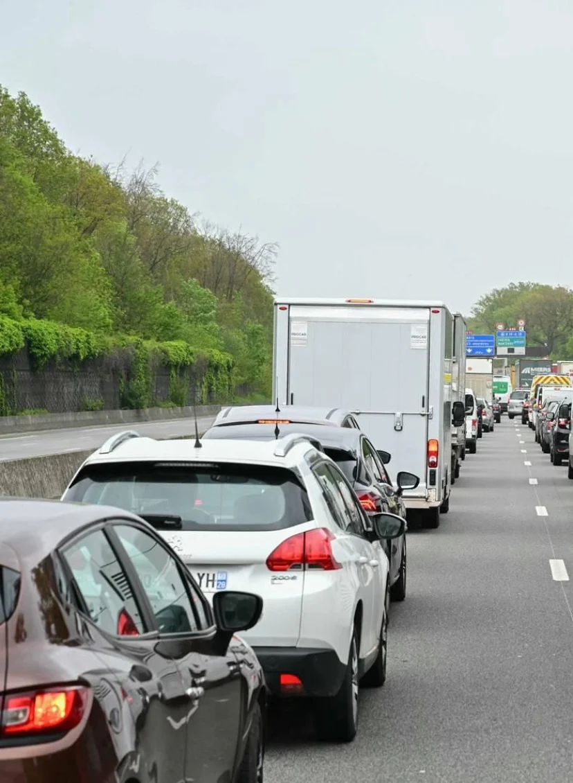 File tijdens zwarte zaterdag