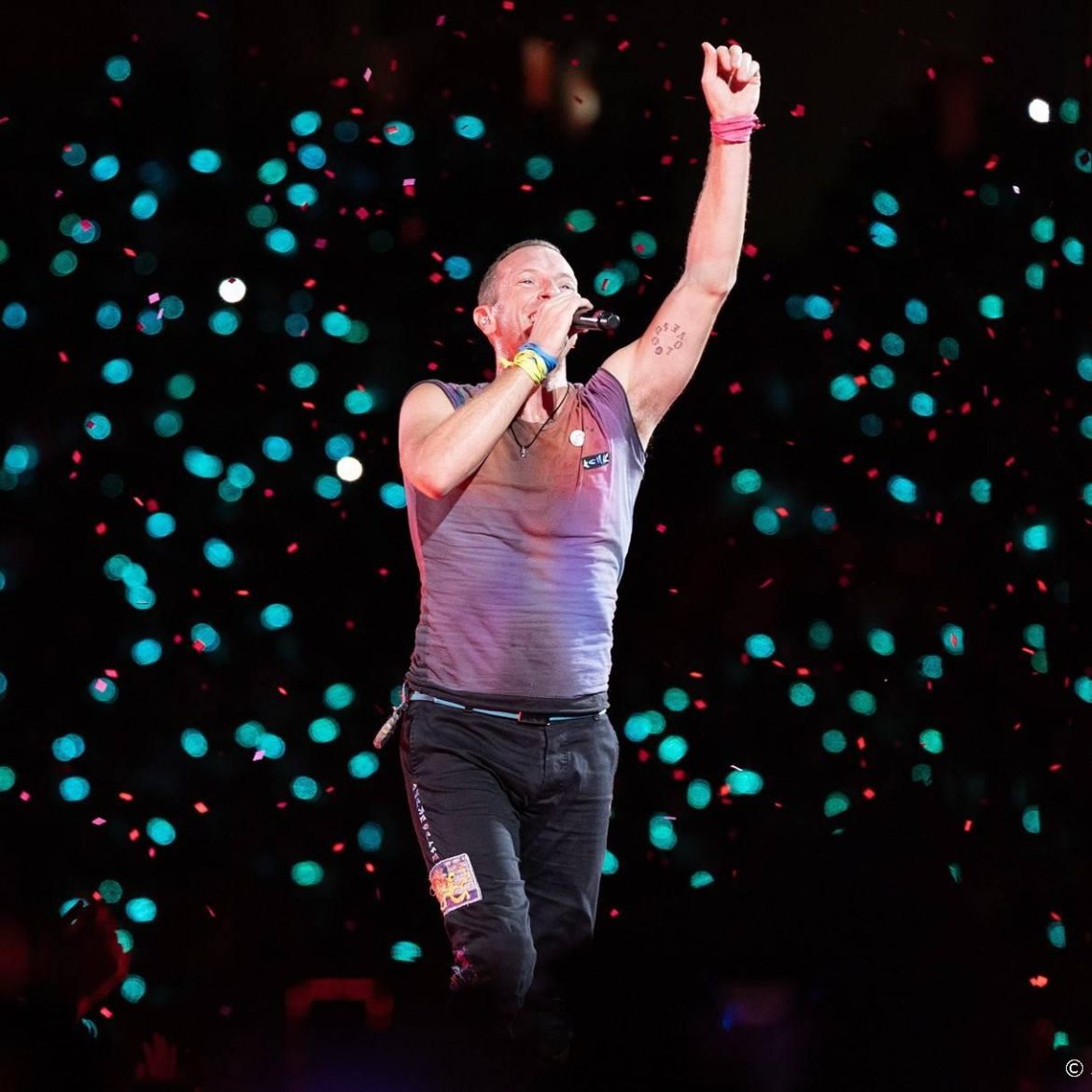 chris martin van Coldplay