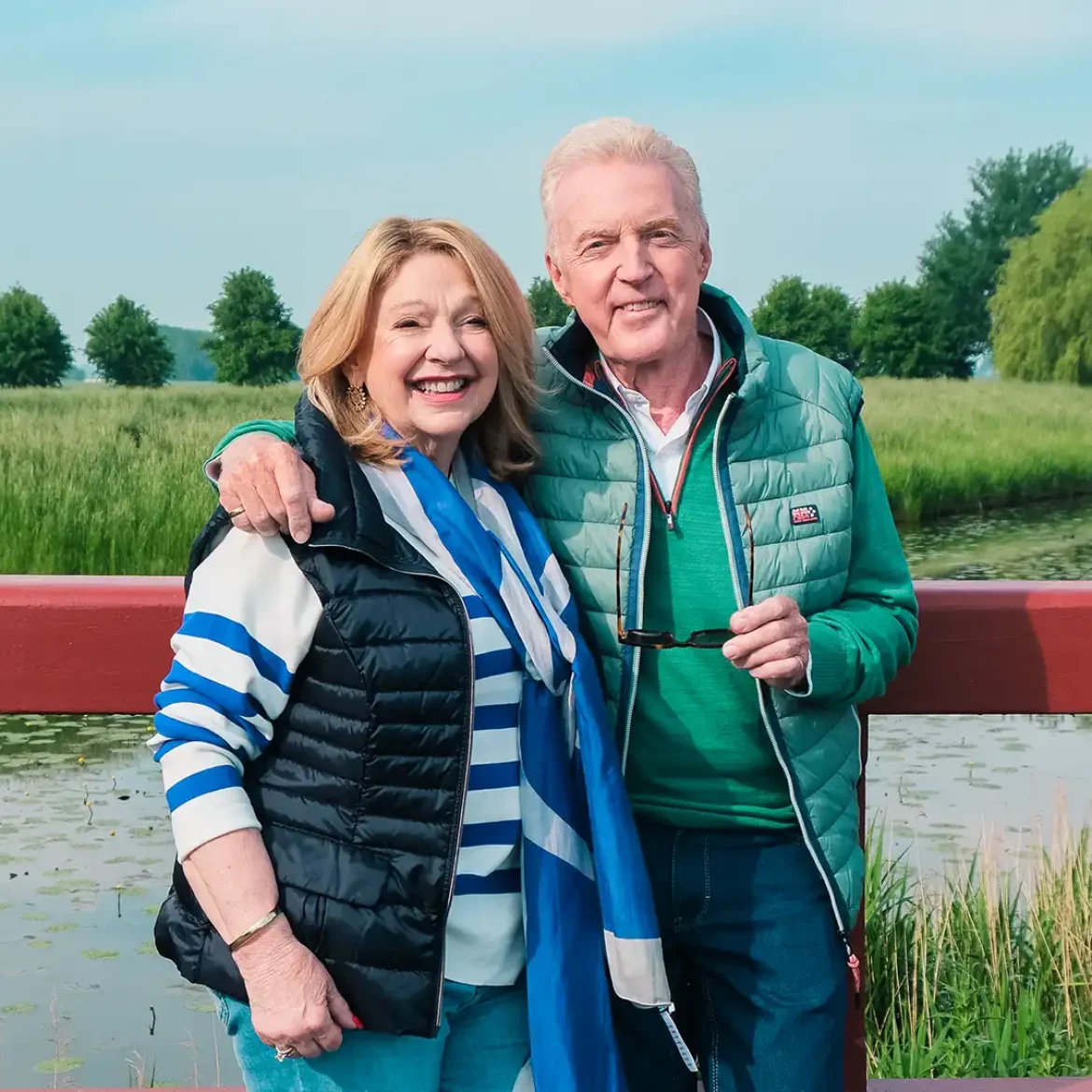Janny van der Heijden en André van Duin in 'Denkend aan Holland'