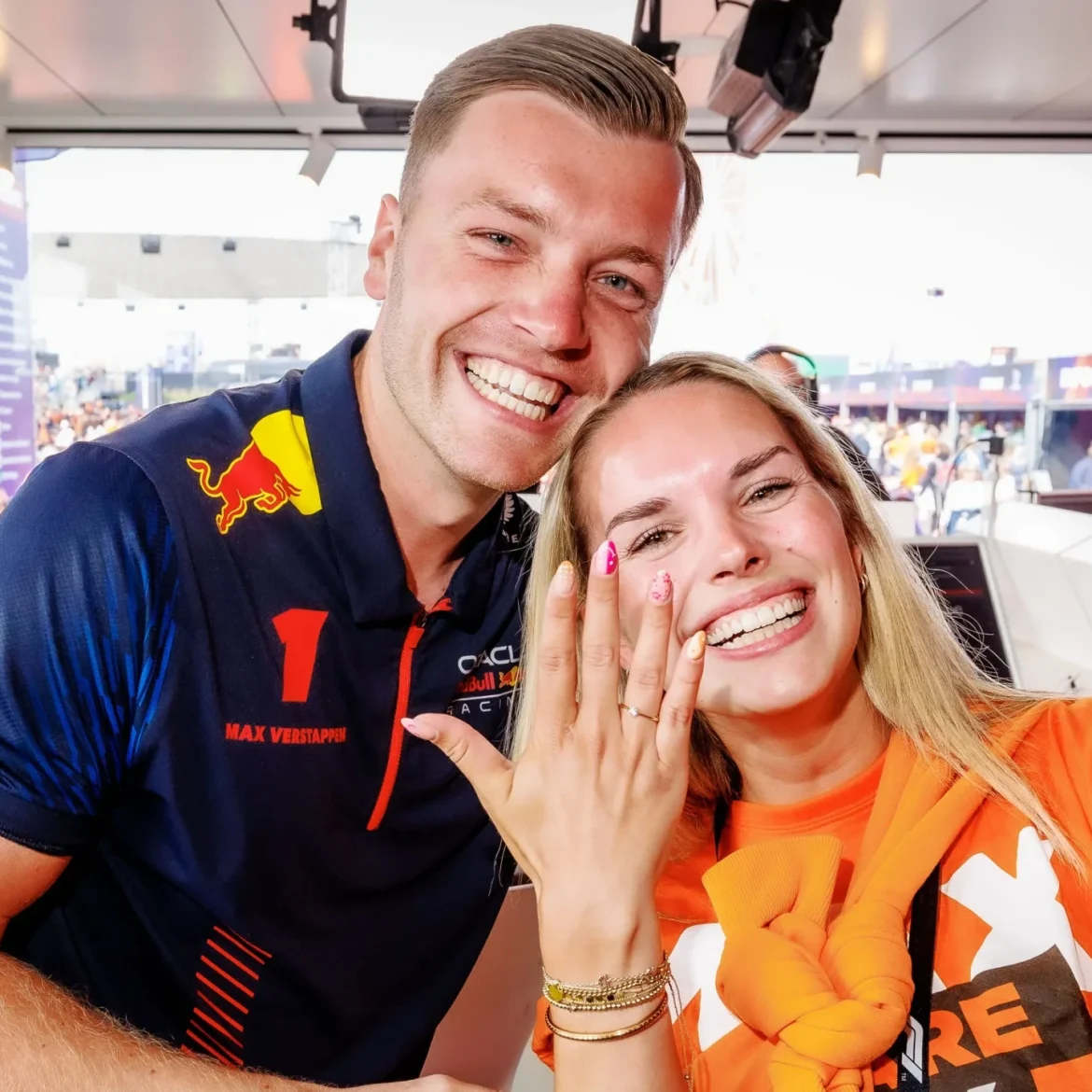 Bo en Dave na een aanzoek