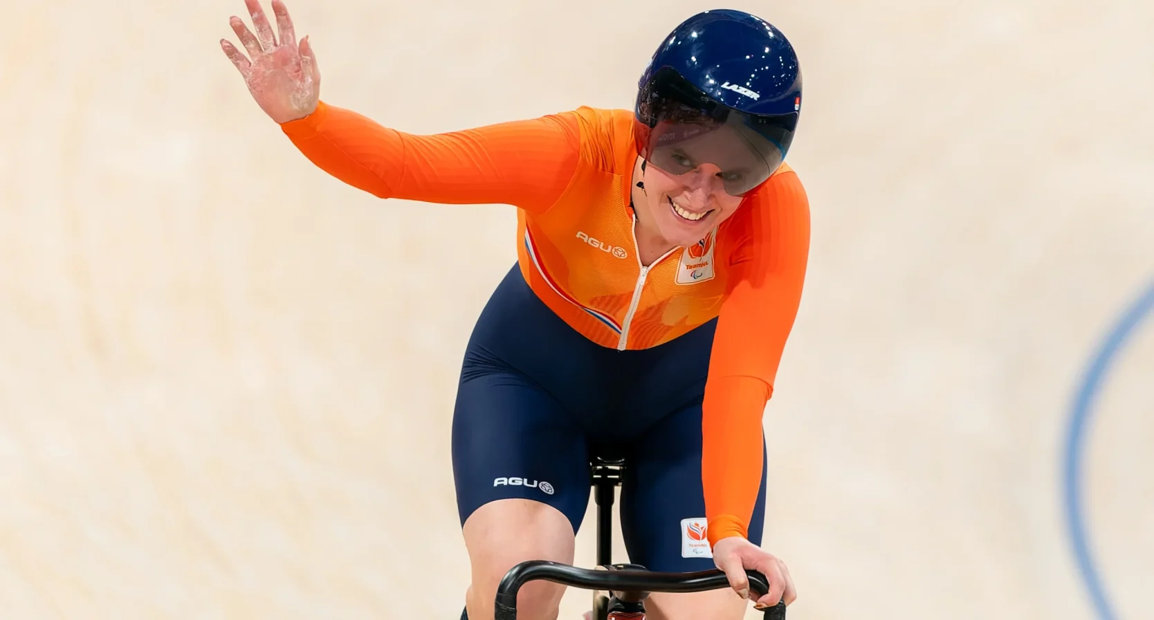 goud baanwielrenster