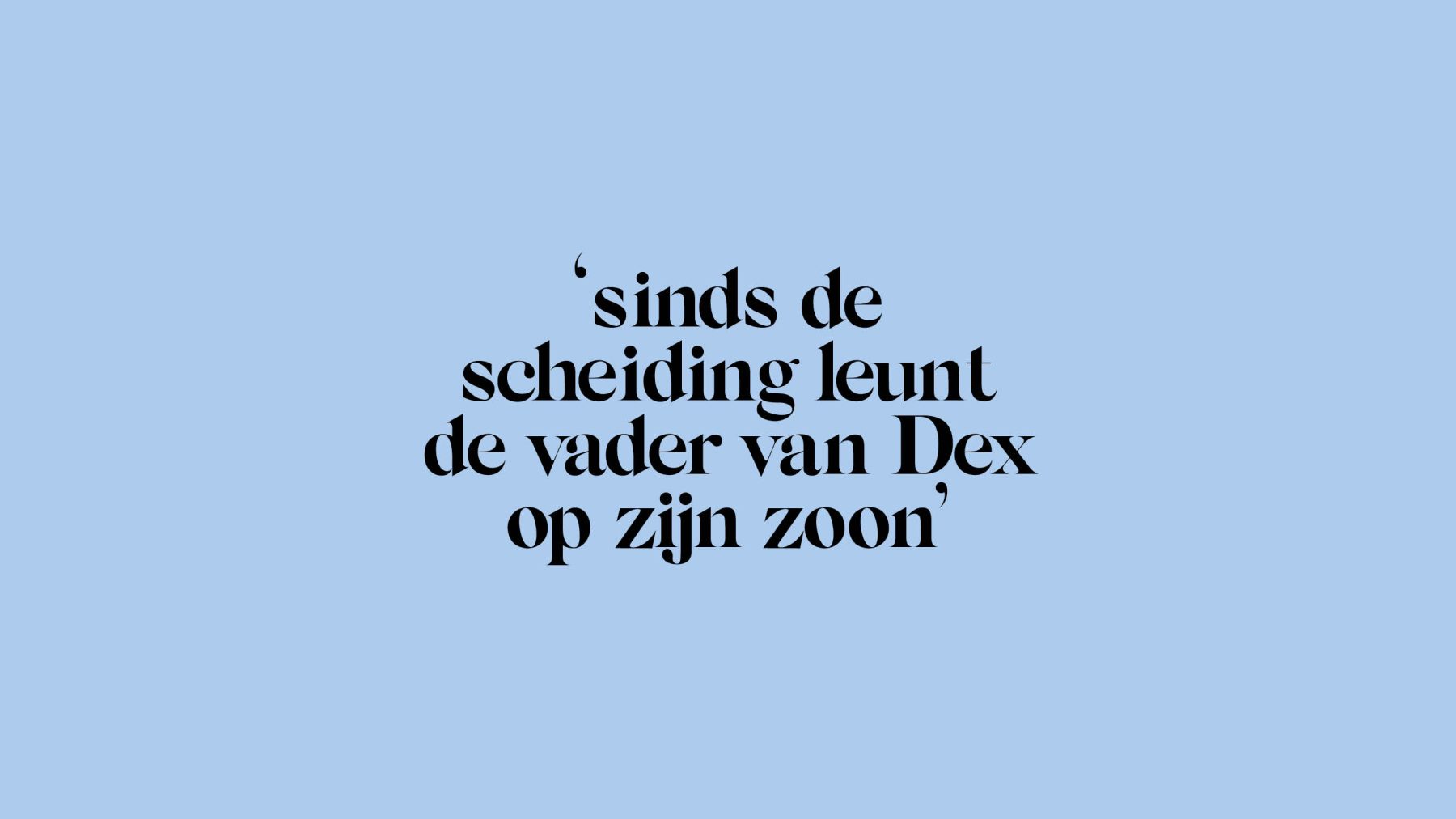 Citaat over scheiding