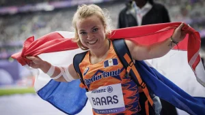Thumbnail voor Kogelstootster Lara Baars pakt goud én een Paralympisch record