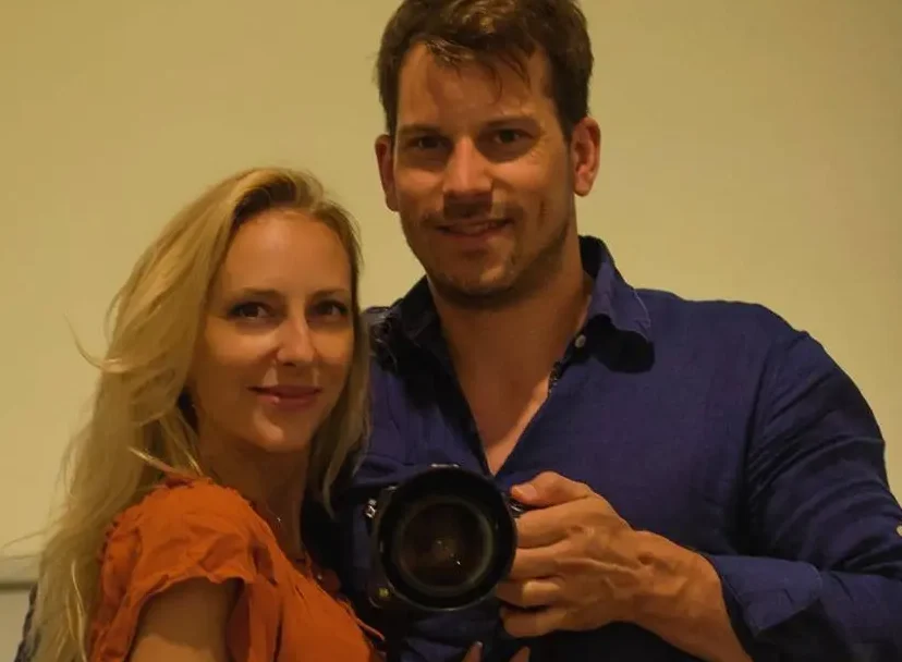 Kristina Joksimovic en haar man Thomas