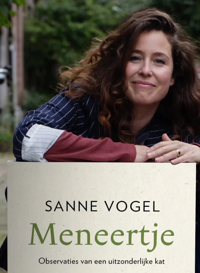 Sanne vogel roman cover 'Meneertje'
