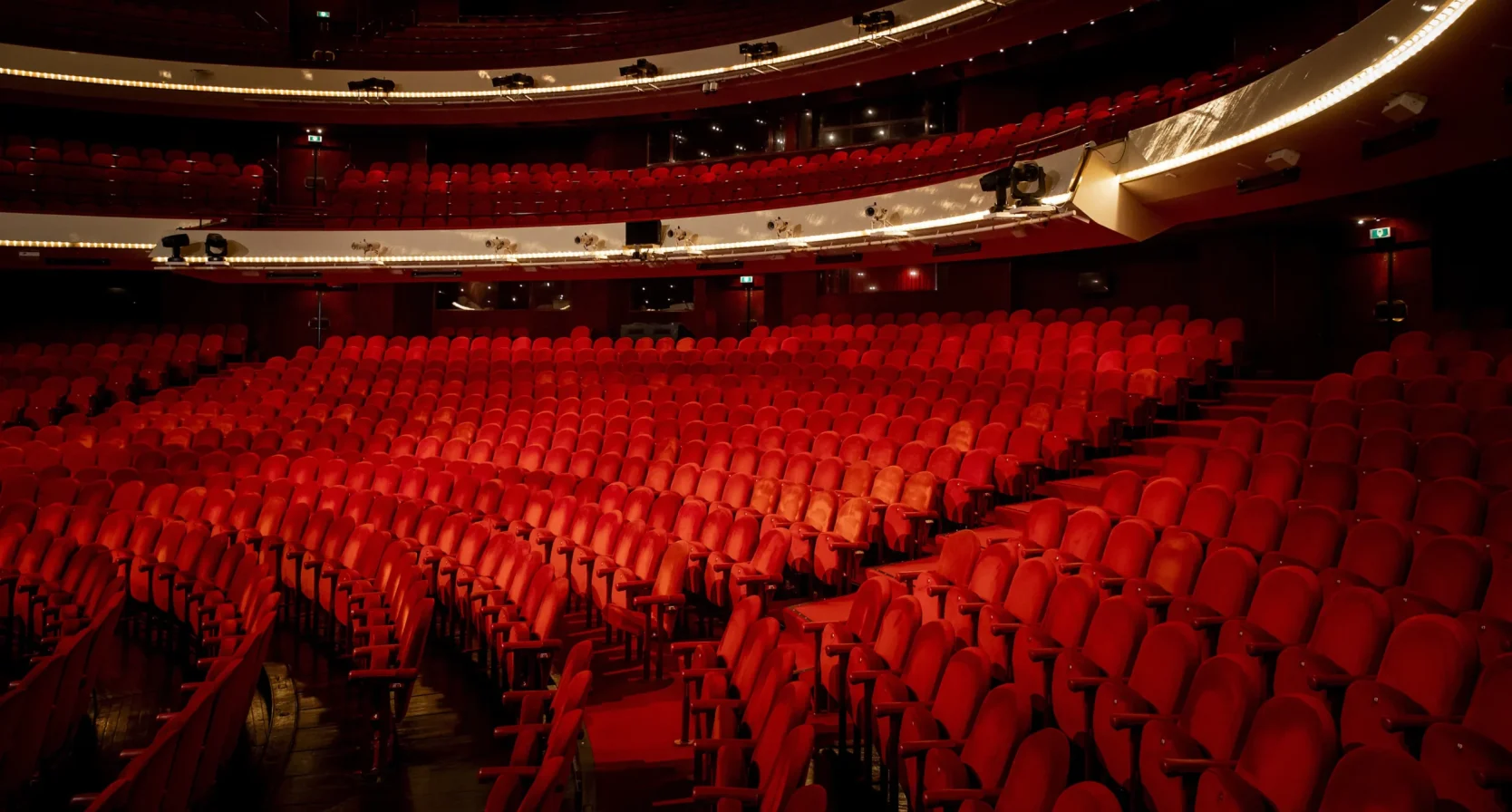 Interieur van het Nationale Opera en Ballet.