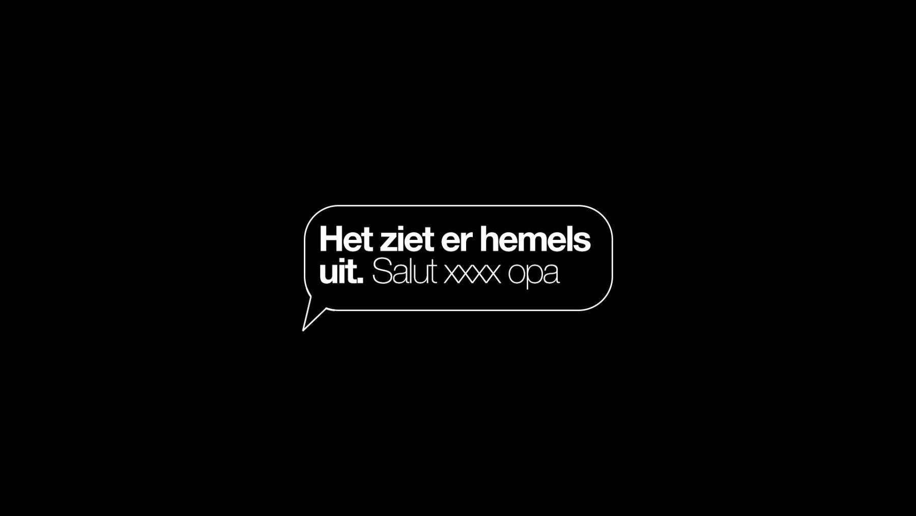 Het laatste appje van Mara's opa