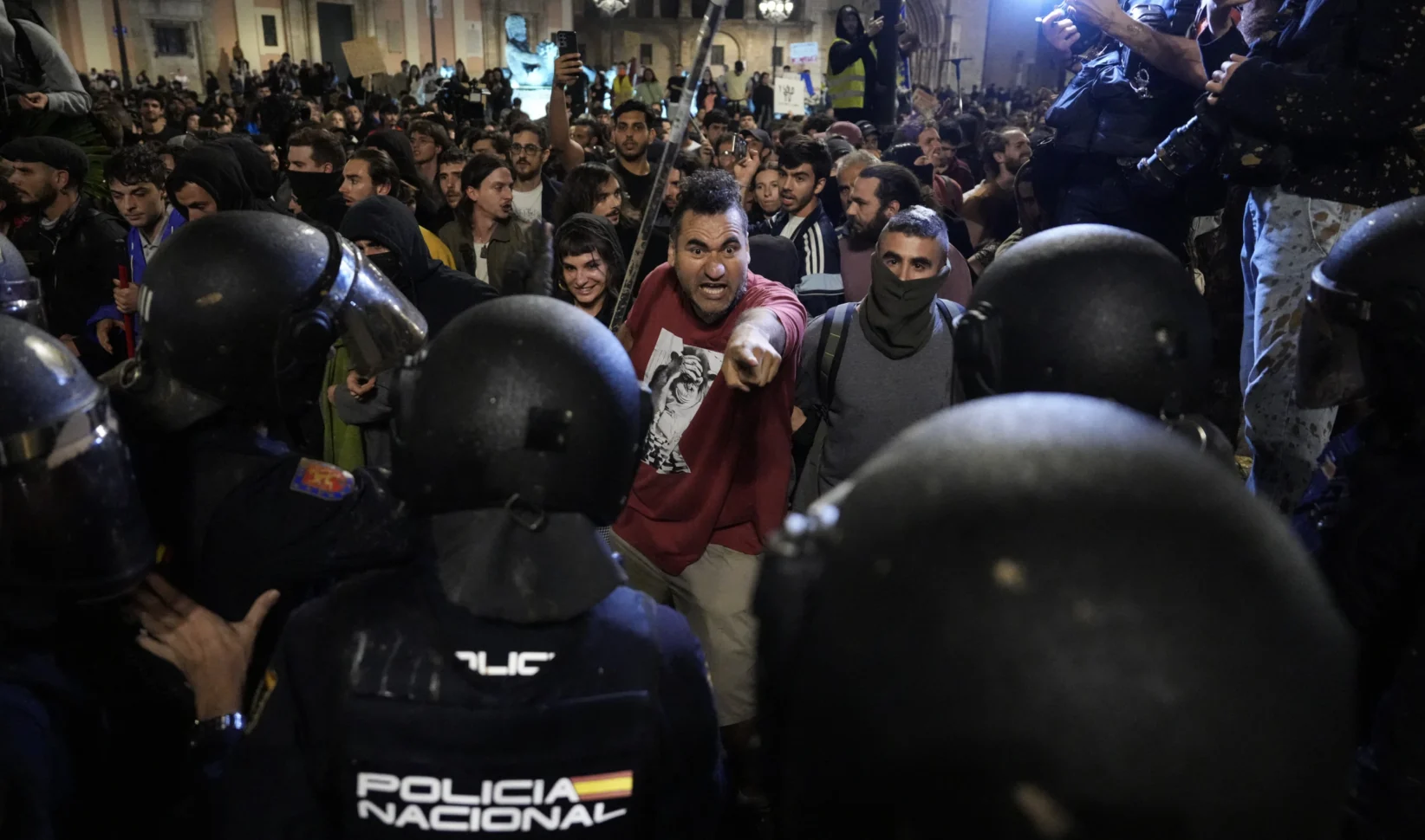 Demonstraten Valencia