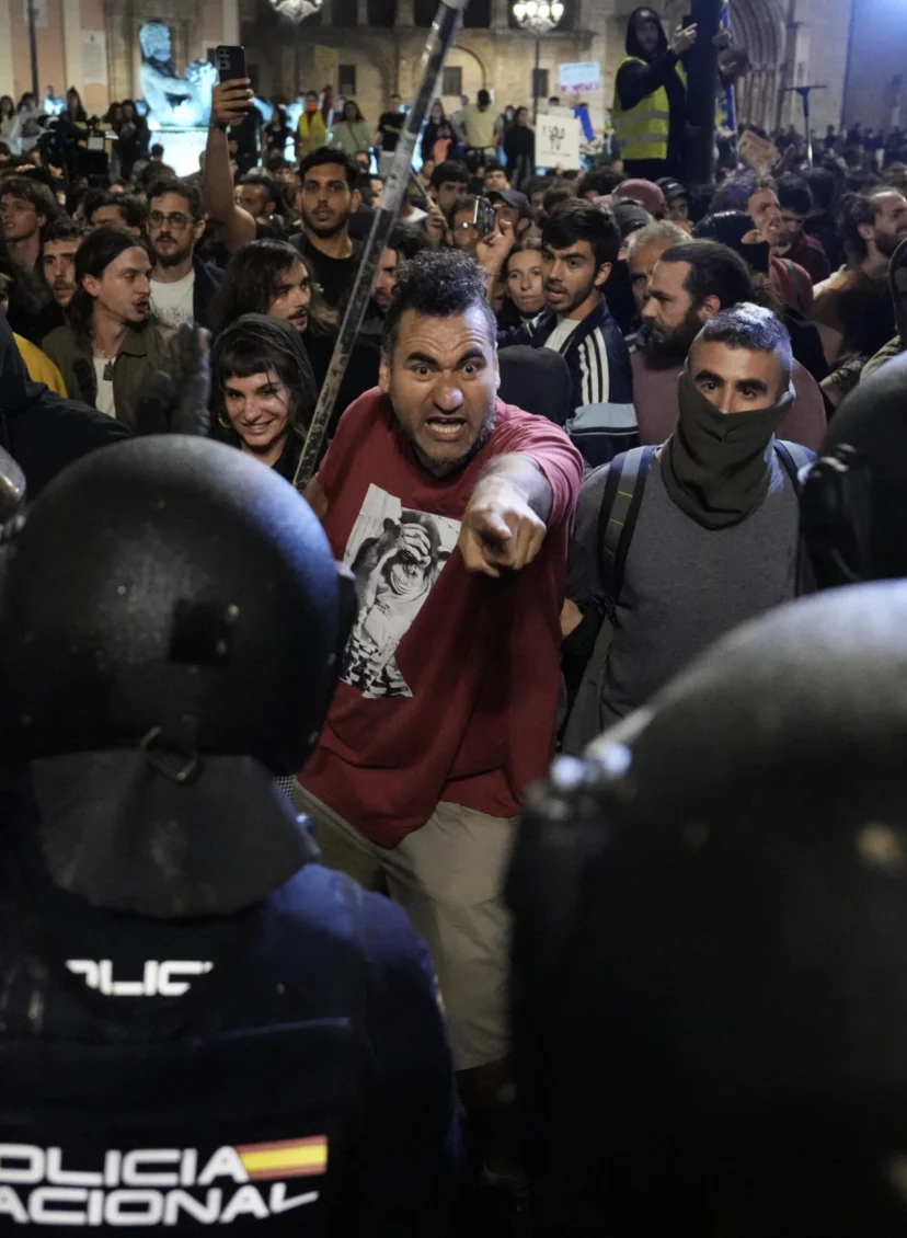 Demonstraten Valencia