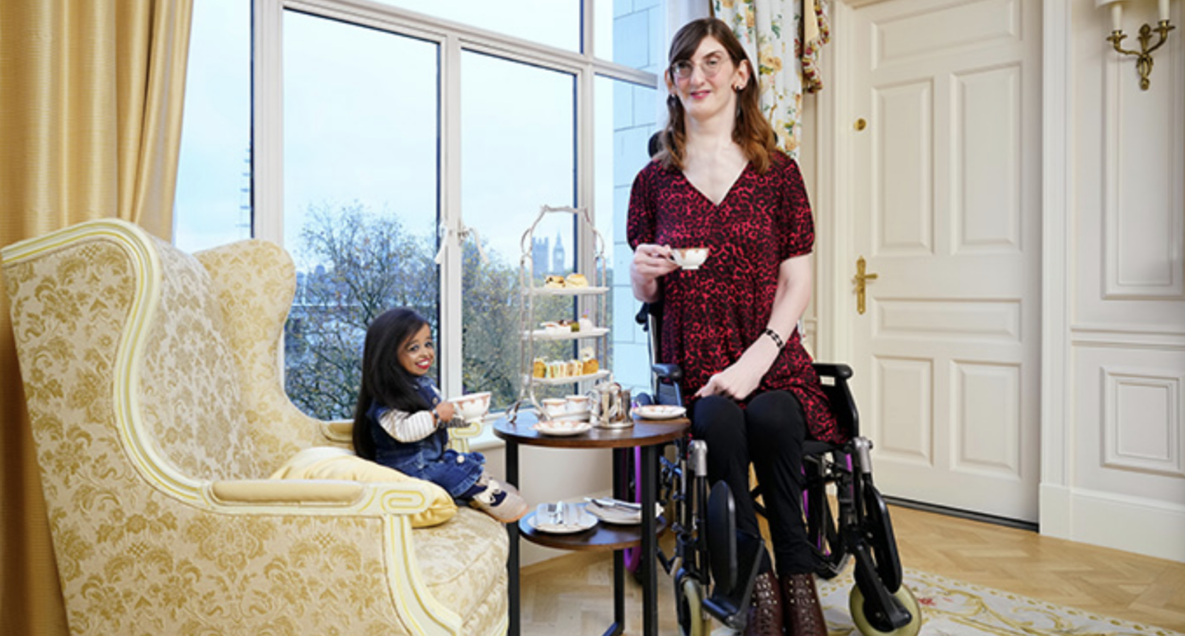 Guinness world records langste kleinste vrouw