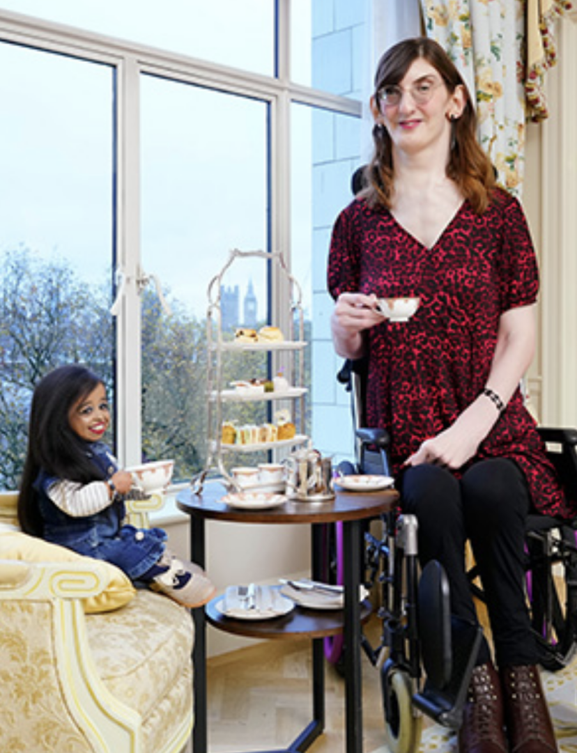 Guinness world records langste kleinste vrouw