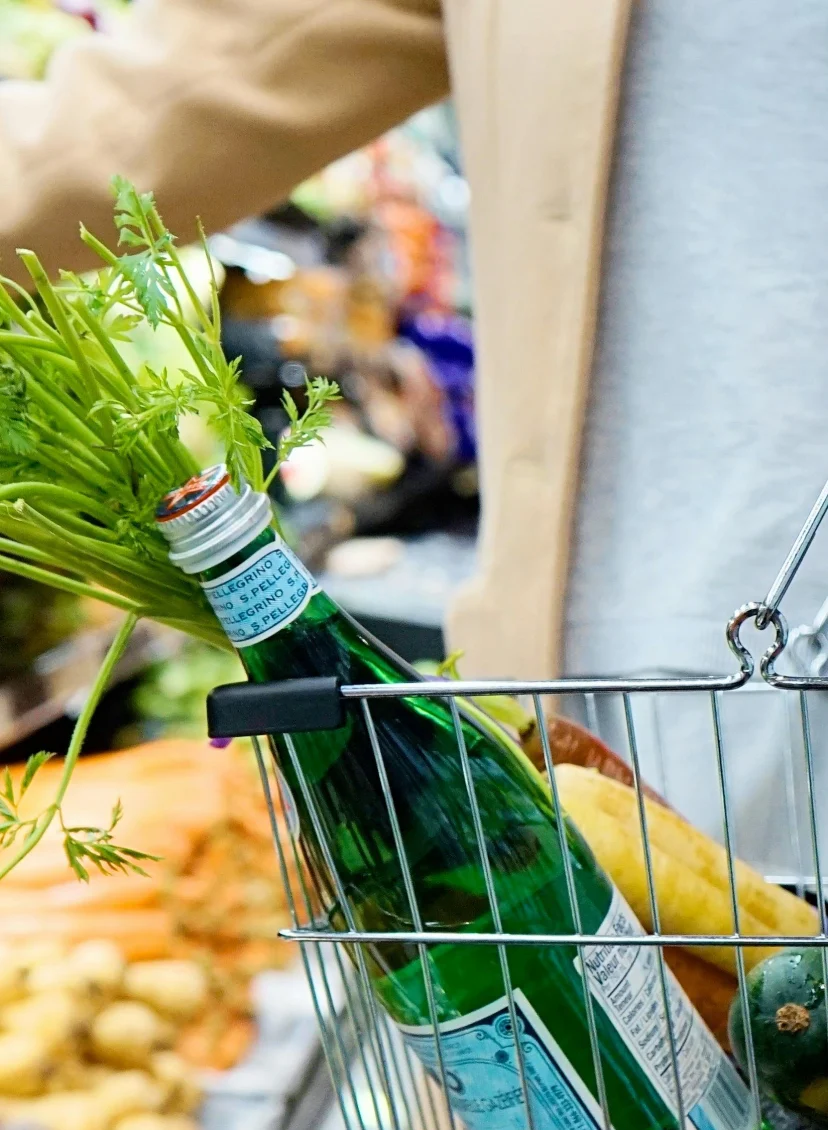 Supermarkt gezonde voeding