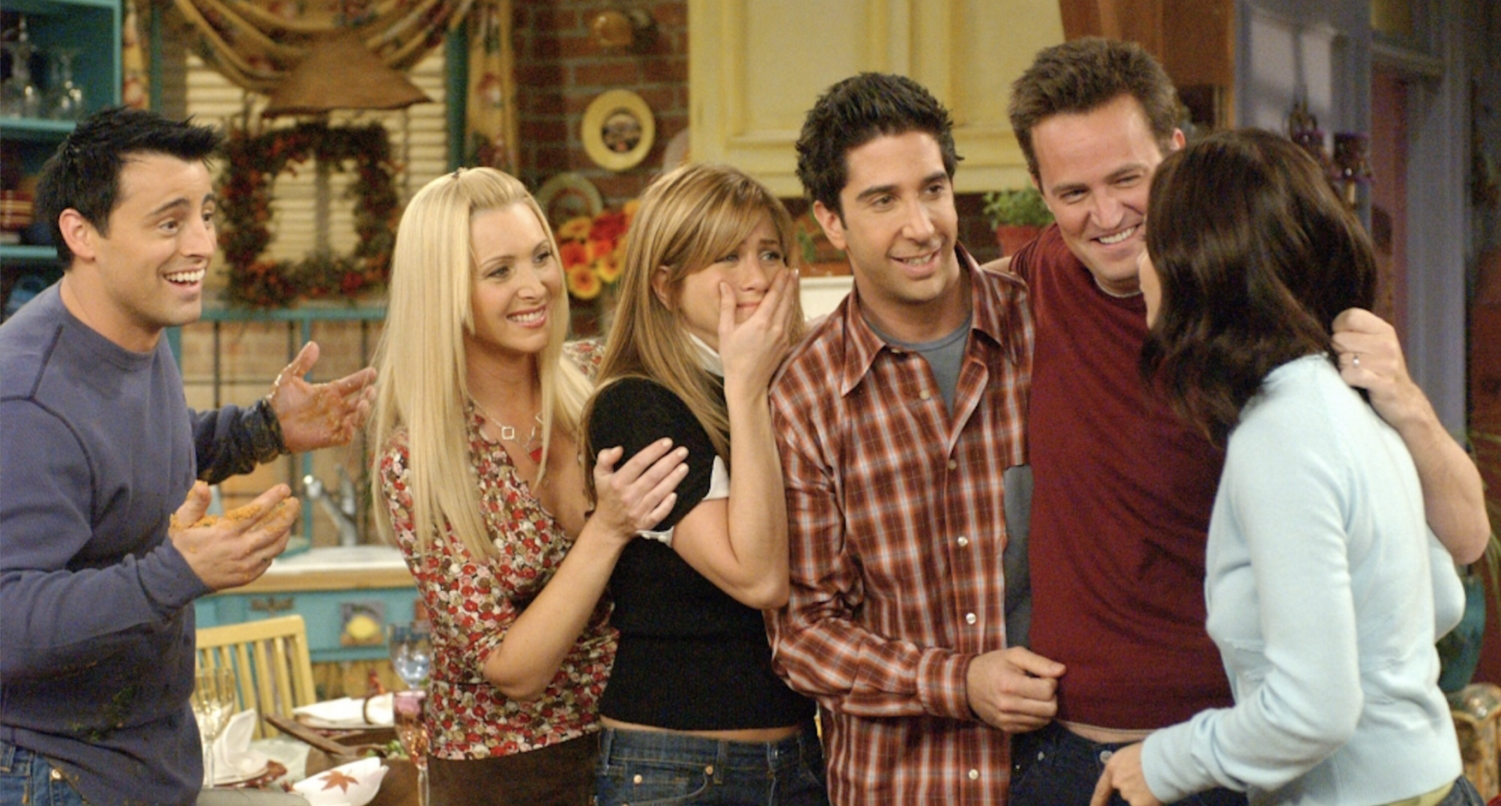 lisa kudrow matthew perry friends reunie