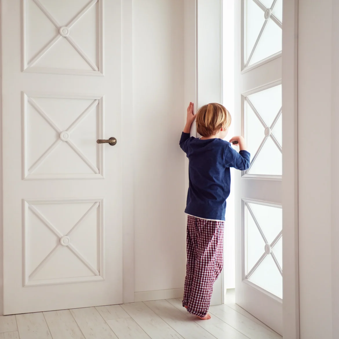 Betrapt door zoon
