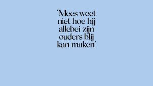 Thumbnail voor 'Geregeld zie ik dat ouders proberen om van afspraken in het ouderschapsplan af te wijken'