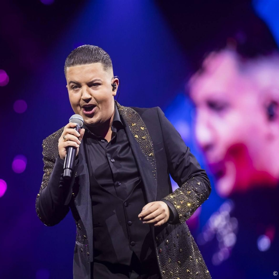 Marco Schuitmaker, die meedoet aan Stars on Stage