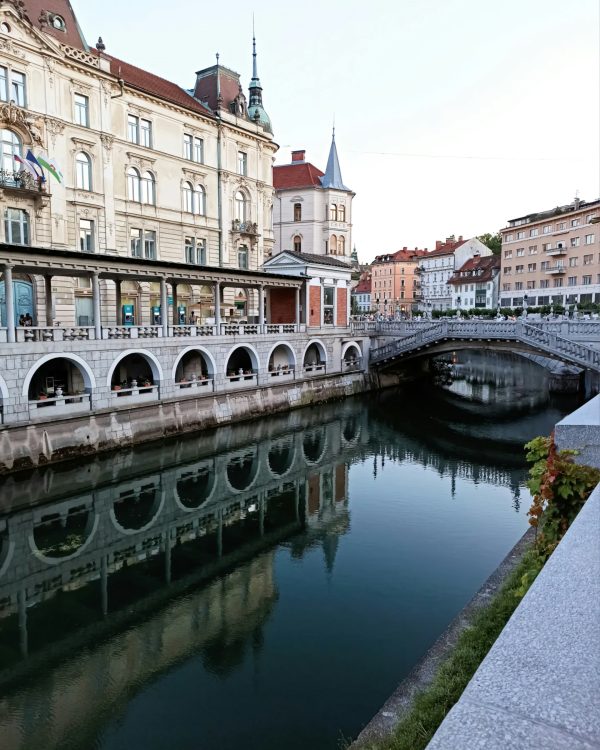 Sfeerbeeld van hoofdstad van Slovenië