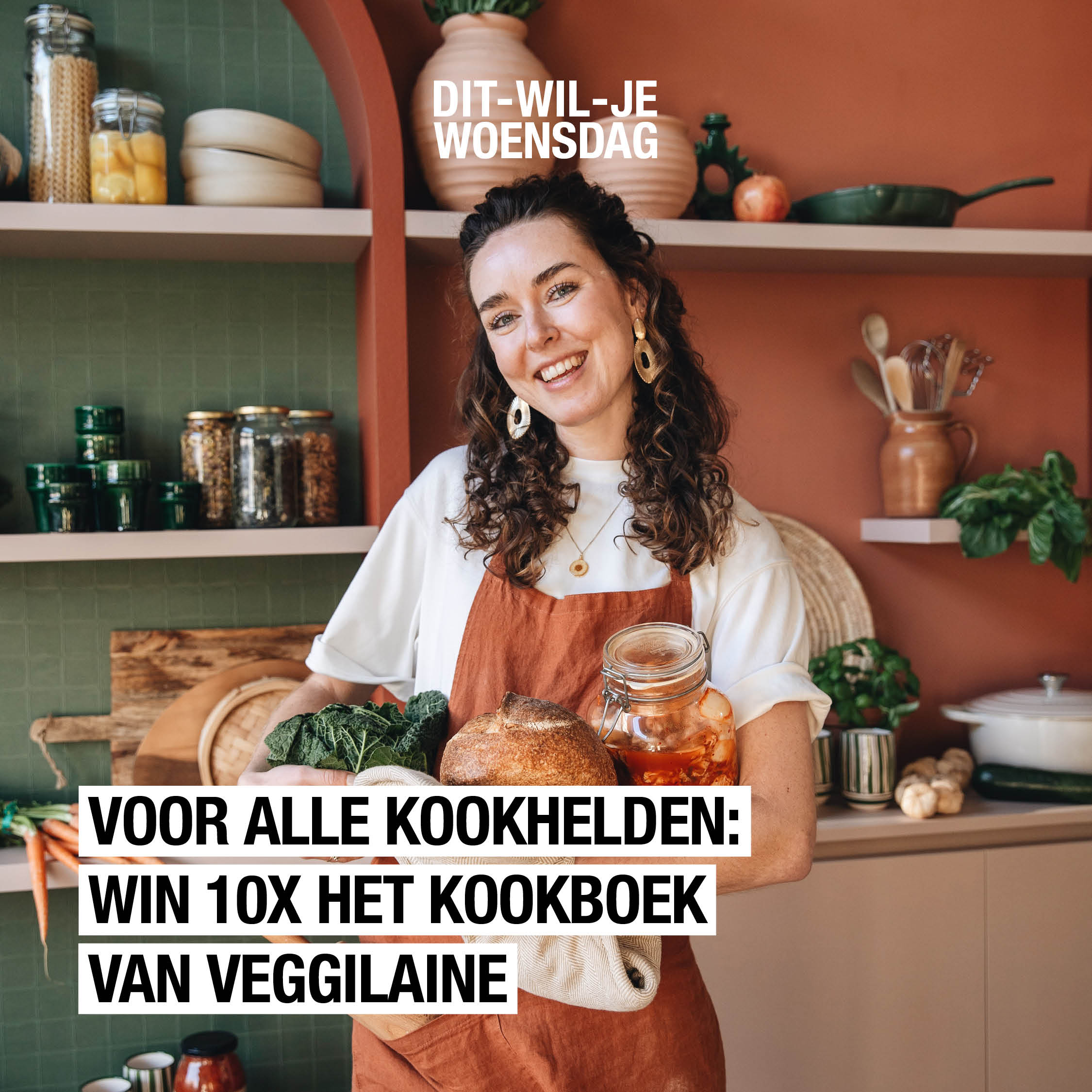 Vegetarisch koken op z'n best: win 10 x het kookboek van Veggilaine