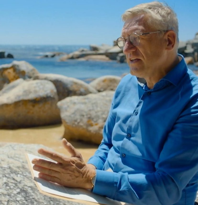 Sybrand Buma in Zuid-Afrika in 'Verborgen Verleden'