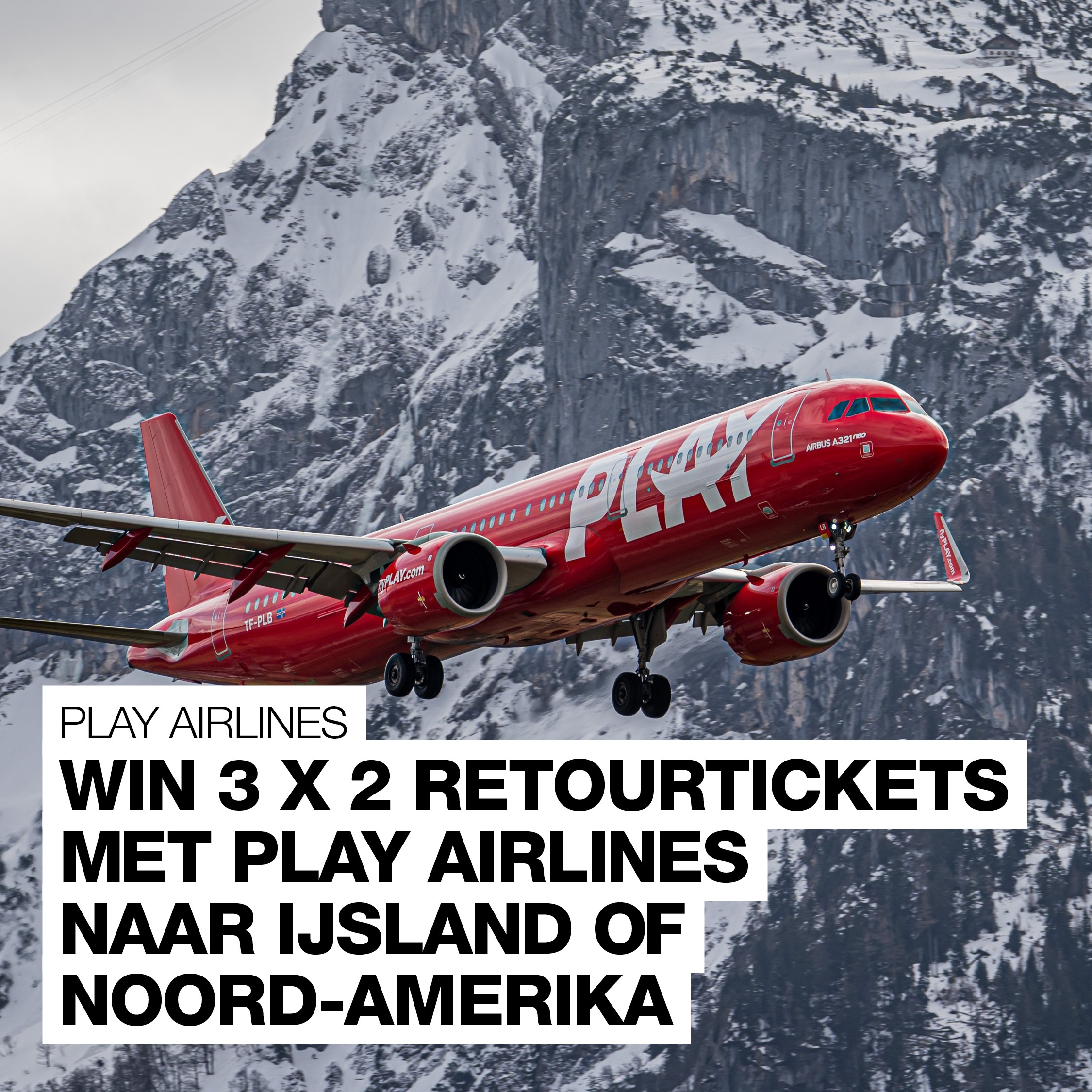 Droomtrip alert: maak kans op vliegtickets naar IJsland of Noord-Amerika met PLAY Airlines