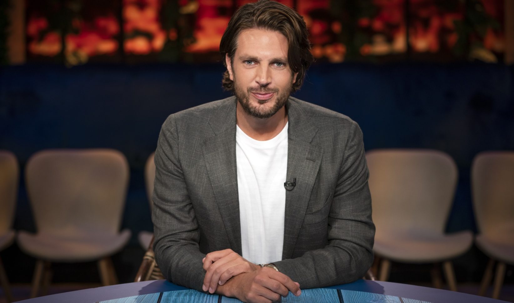 Renze Klamer, die een van de talkshows presenteert bij RTL