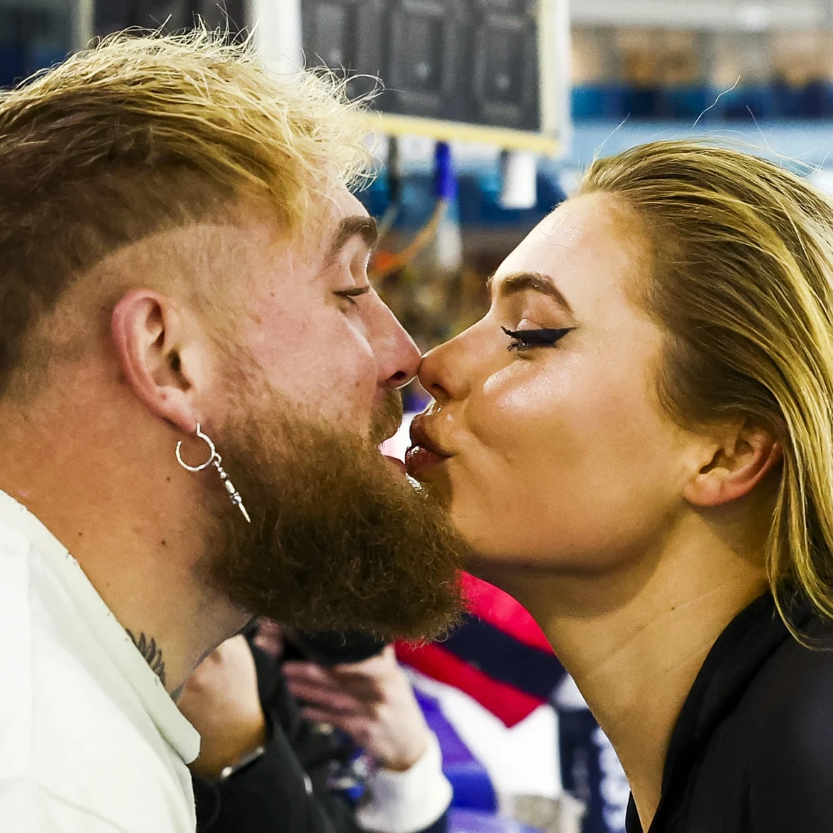 Jake Paul en Jutta Leerdam