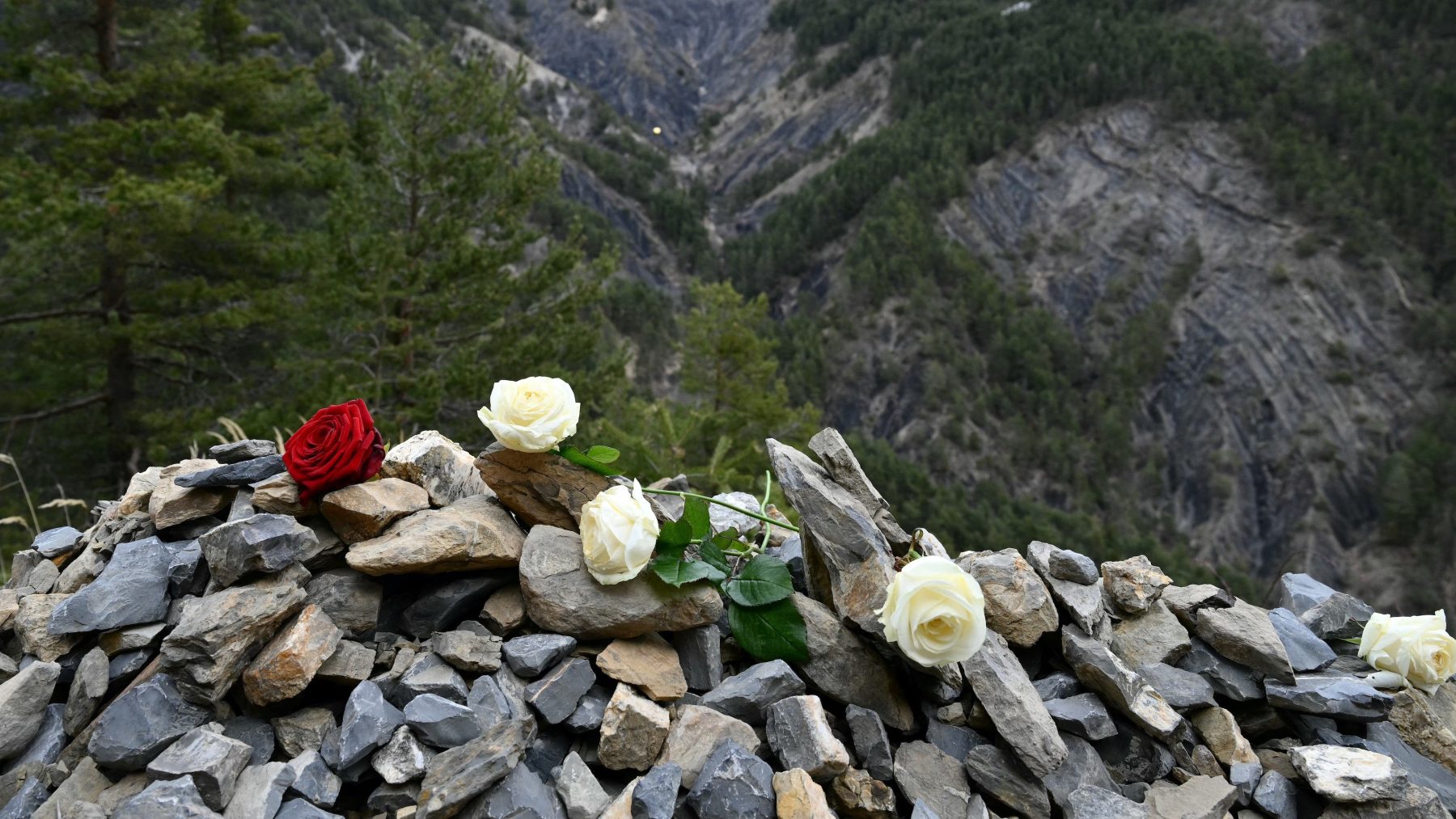 crash Franse Alpen herdenking