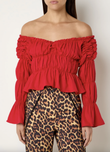 Rode blouse van Lagaam
