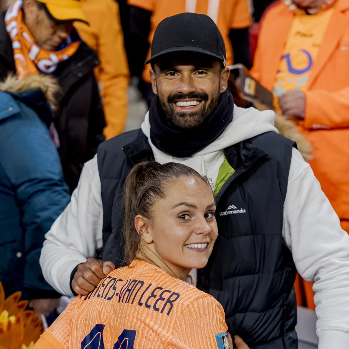 Lieke Martens en Benjamin van Leer