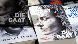 Thumbnail voor Hond Abbey heeft Astrid Holleeder op de been gehouden: 'Ze is mijn gelukshormoon'