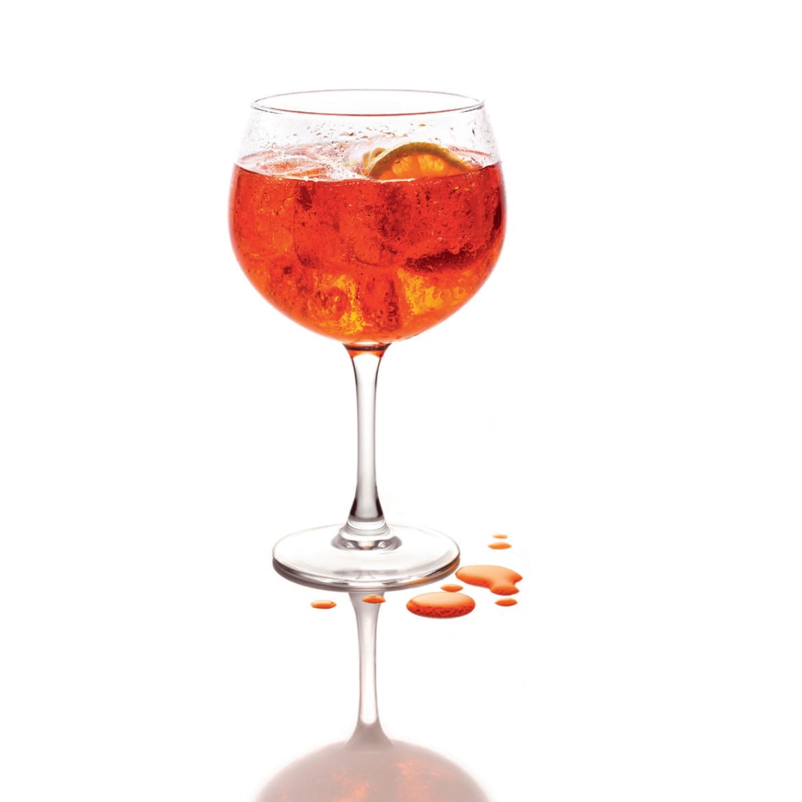 Verkoelende aperol spritz