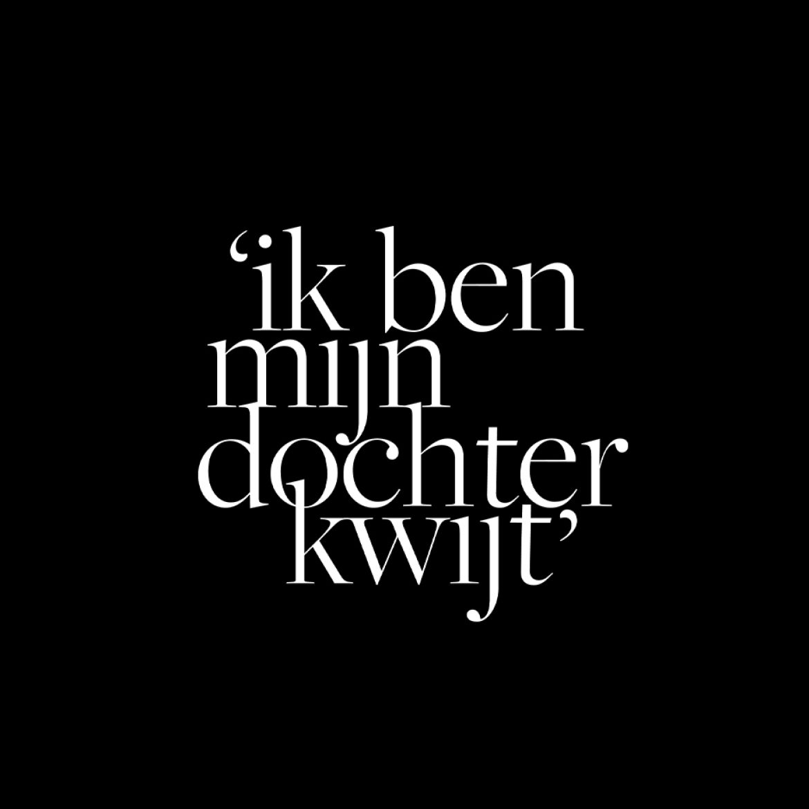 'Terwijl ze in haar vaders auto stapte, draaide ze zich voor de laatste keer naar me om, ze grijnsde'