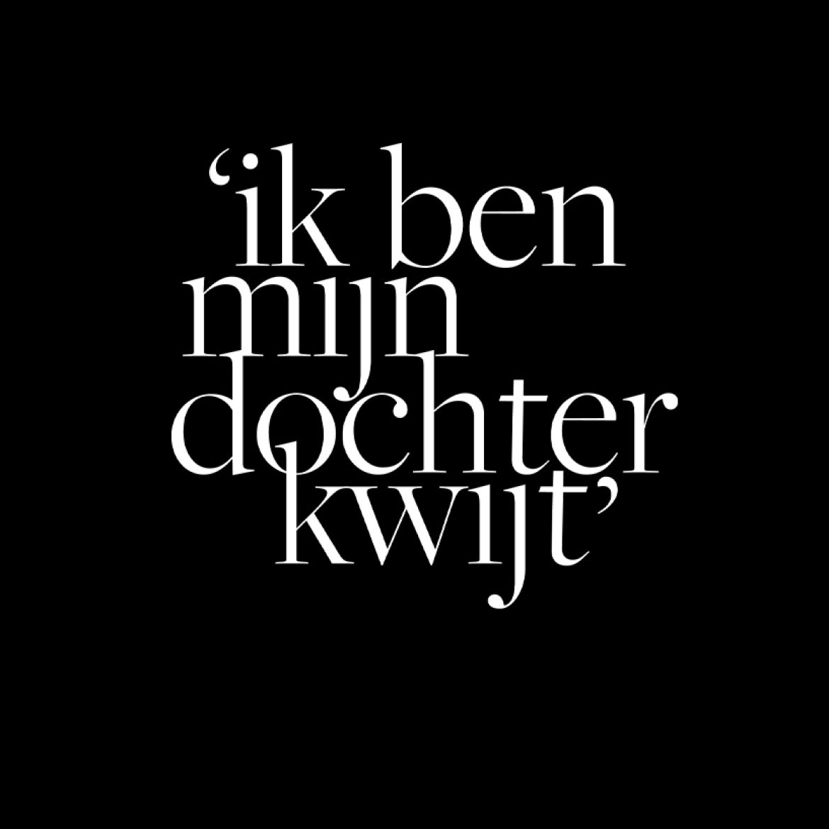 'Terwijl ze in haar vaders auto stapte, draaide ze zich voor de laatste keer naar me om, ze grijnsde'