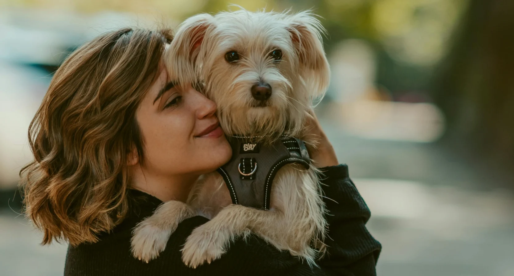 Vrouw met hond