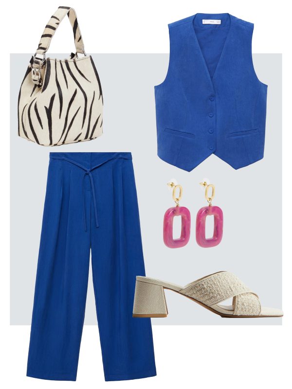 bruiloftgast outfits blauw