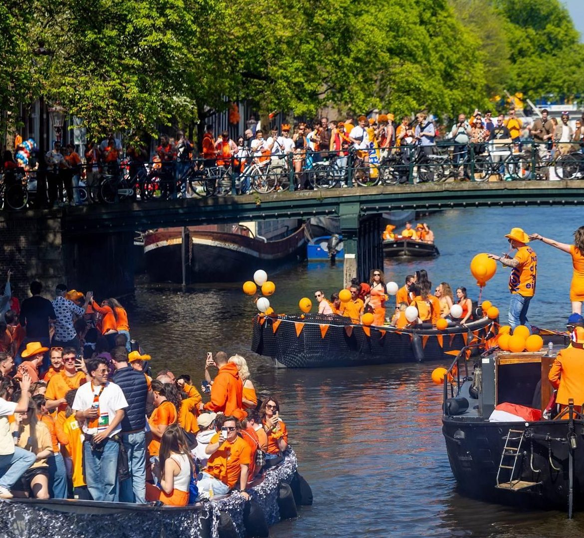 Koningsdag Amsterdam is te druk