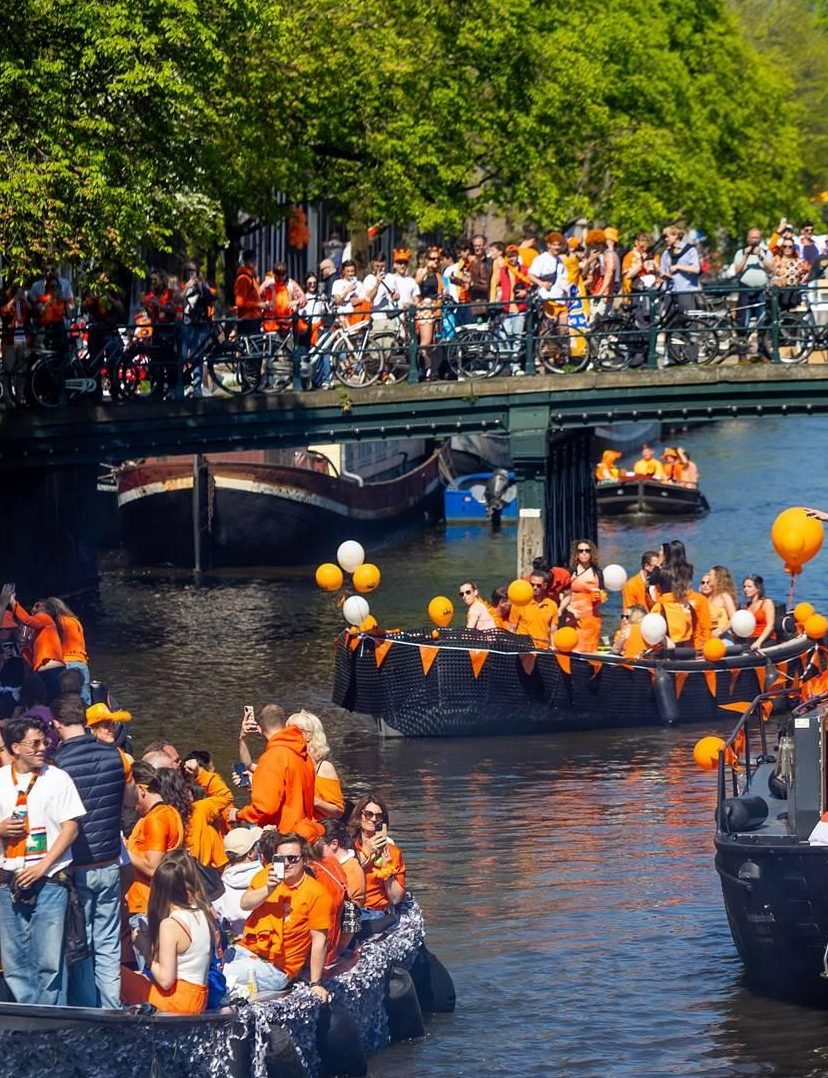 Koningsdag Amsterdam is te druk