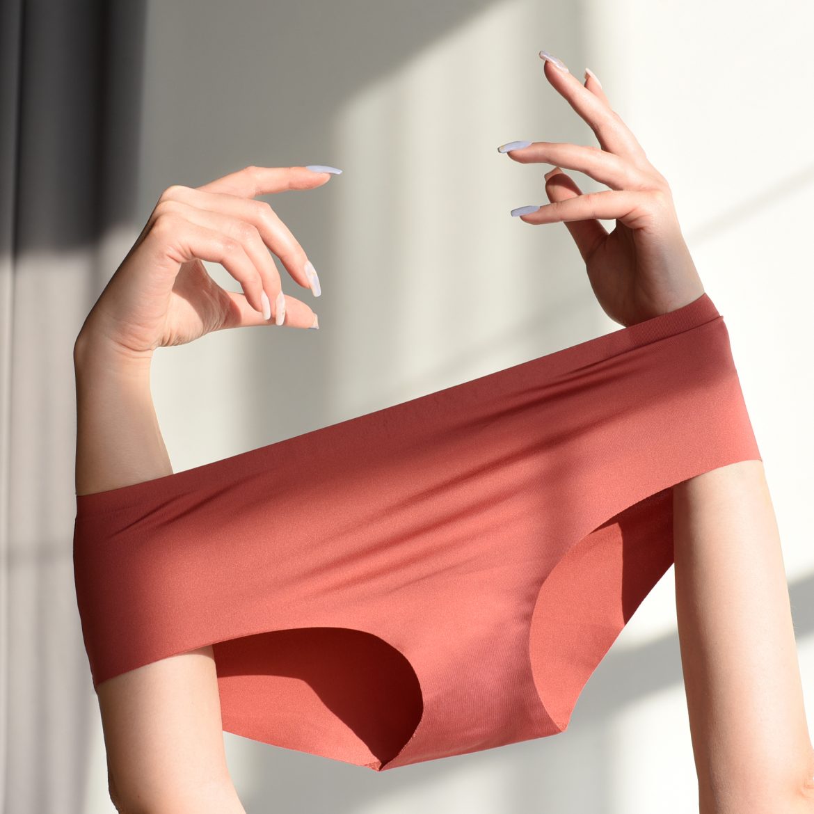 vrouw ondergoed vaginale droogheid