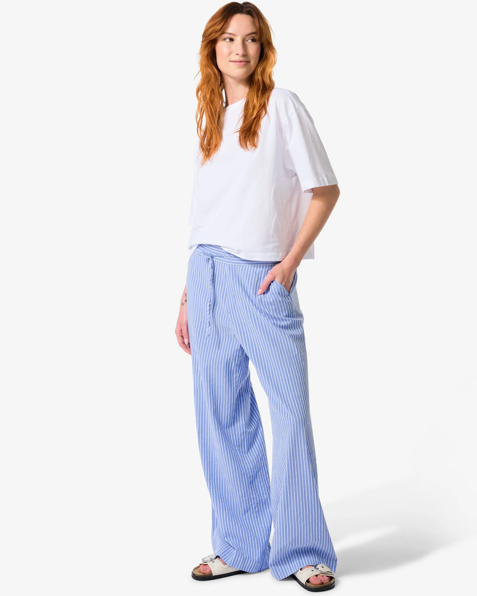 Hema broek bij warm weer