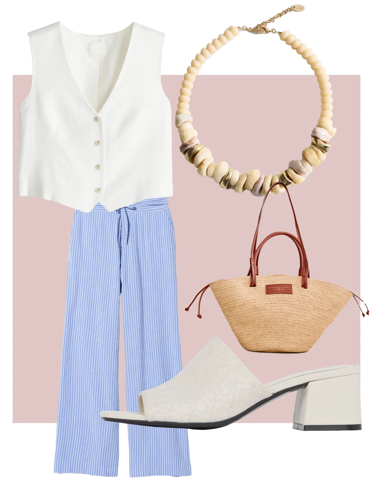 Outfit en broek bij warm weer