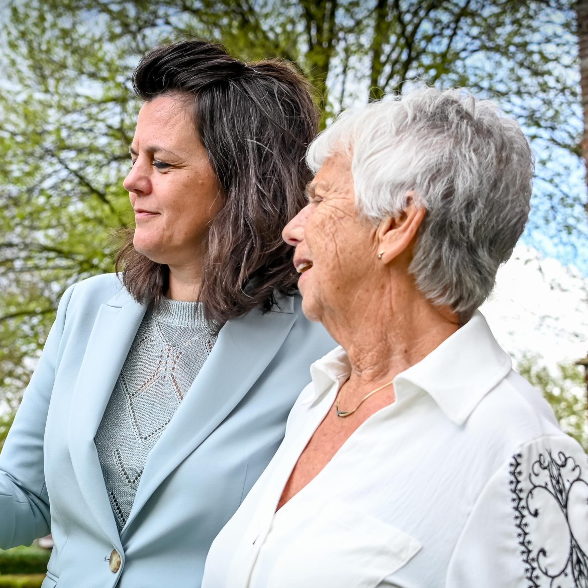 Tina en Mathilde