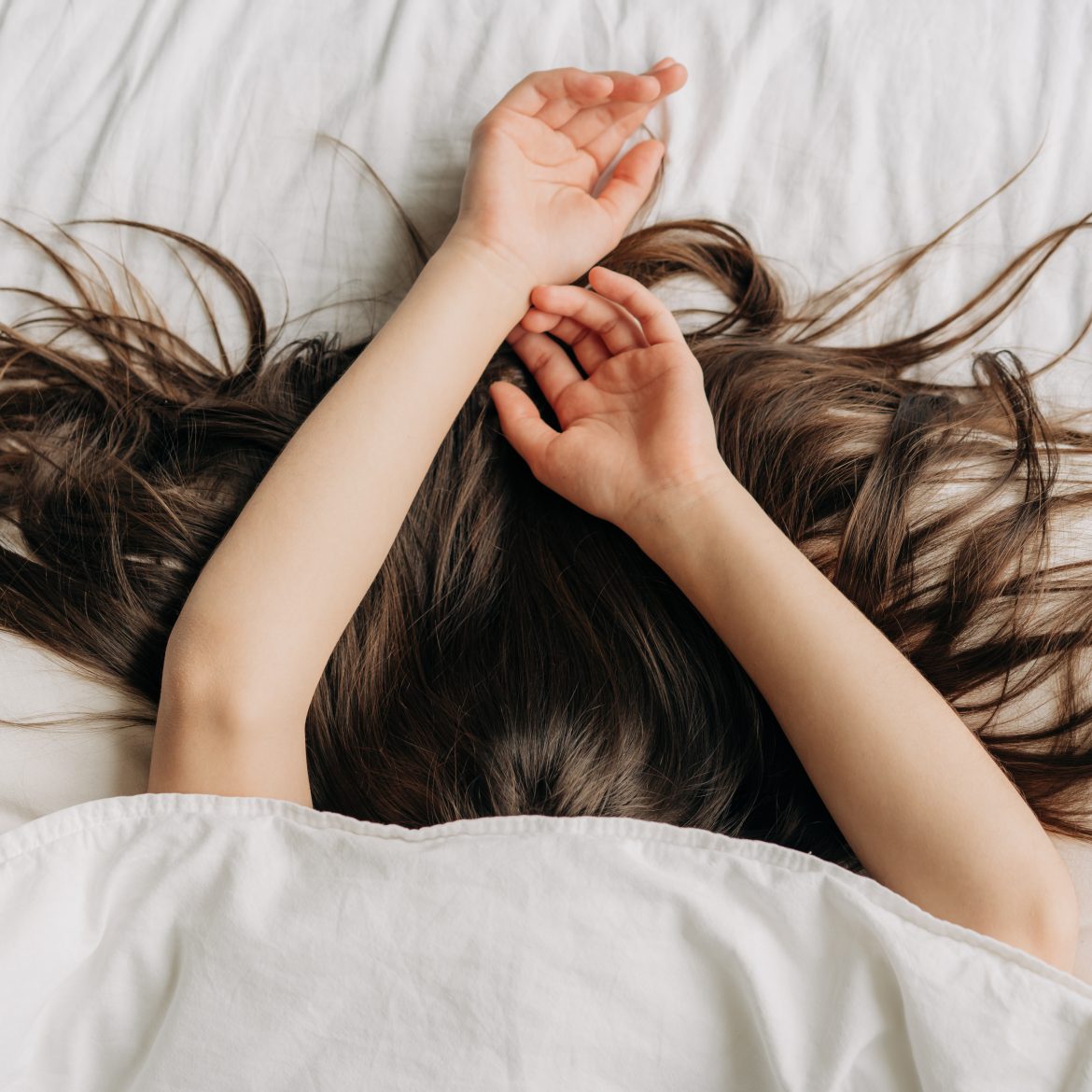 ochtend haar stylen bed