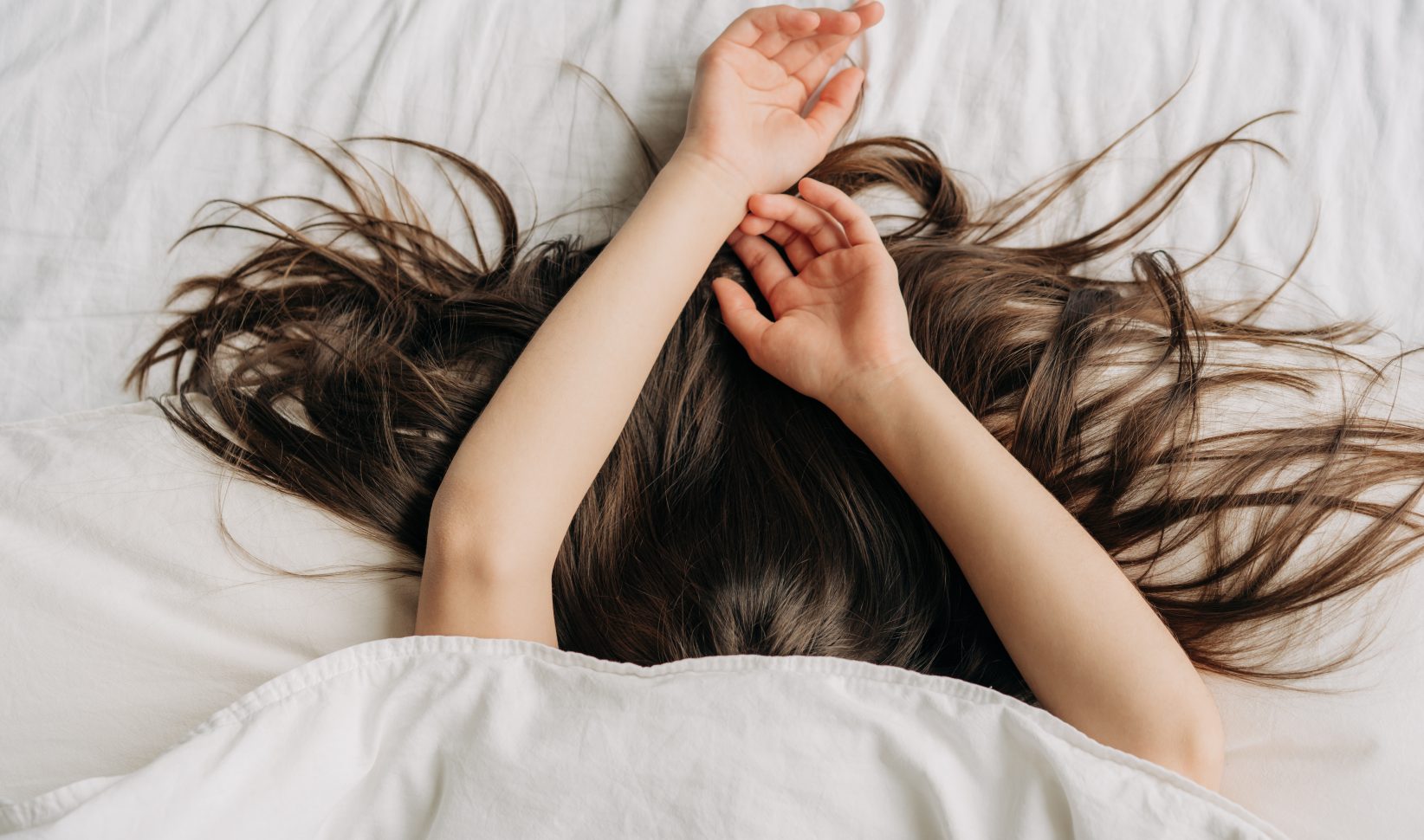 ochtend haar stylen bed