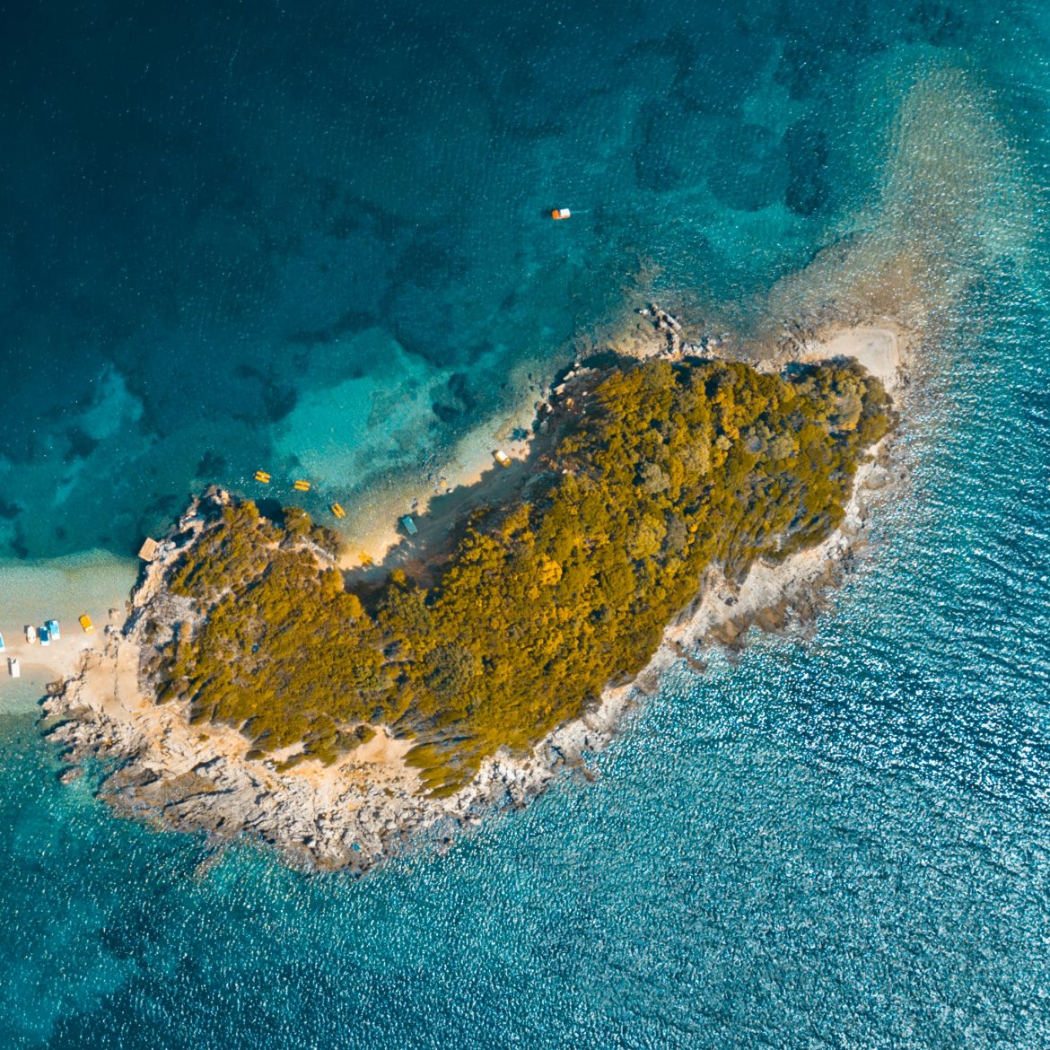 ksamil albanie malediven van europa
