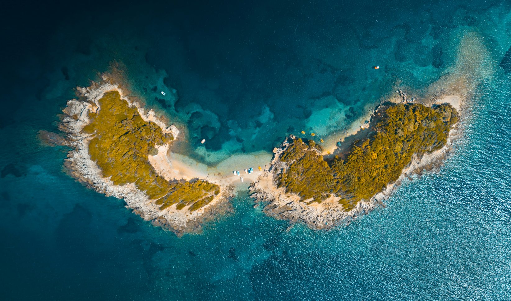 ksamil albanie malediven van europa